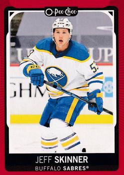 2021-22 O-Pee-Chee - Red Border #121 Jeff Skinner Front
