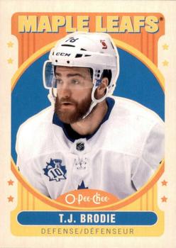 2021-22 O-Pee-Chee - Retro #350 T.J. Brodie Front