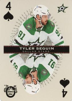 2021-22 O-Pee-Chee - Playing Cards #4♠ Tyler Seguin Front