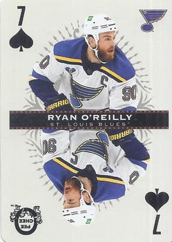 2021-22 O-Pee-Chee - Playing Cards #7♠ Ryan O'Reilly Front