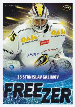 2021-22 Cardset Finland - Freezer #6 Stanislav Galimov Front