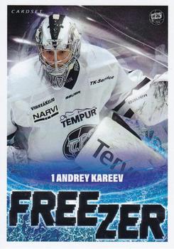 2021-22 Cardset Finland - Freezer #9 Andrei Kareyev Front