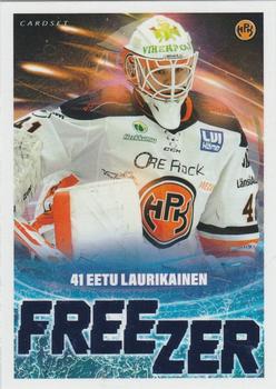 2021-22 Cardset Finland - Freezer Blue #2 Eetu Laurikainen Front