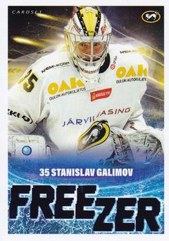 2021-22 Cardset Finland - Freezer Blue #6 Stanislav Galimov Front