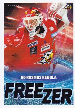 2021-22 Cardset Finland - Freezer Blue #8 Rasmus Reijola Front