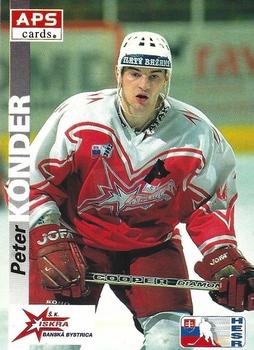 1996-97 APS HESR (Slovak) #102 Peter Konder Front