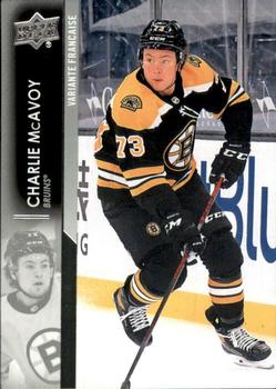 2021-22 Upper Deck - French #18 Charlie McAvoy Front