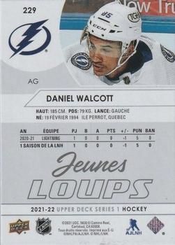 2021-22 Upper Deck - French #229 Daniel Walcott Back