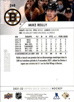 2021-22 Upper Deck - French #268 Mike Reilly Back