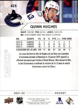 Quinn Hughes Gallery  Trading Card Database