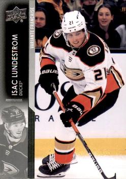 2021-22 Upper Deck - French #502 Isac Lundestrom Front