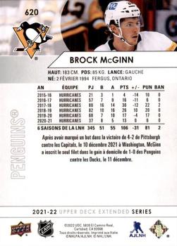 2021-22 Upper Deck - French #620 Brock McGinn Back