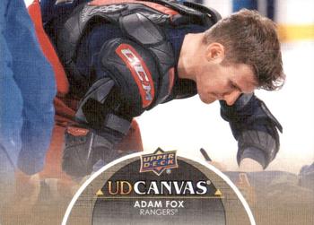 2021-22 Upper Deck - UD Canvas #C175 Adam Fox Front
