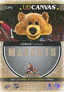 2021-22 Upper Deck - UD Canvas #C392 Howler the Coyote Back