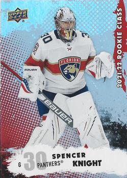 2021-22 Upper Deck - 2021-22 Rookie Commemorative Class #RC-4 Spencer Knight Front