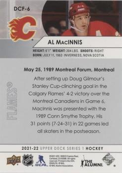 2021-22 Upper Deck - Day with the Cup Flashbacks #DCF-6 Al MacInnis Back