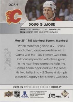 2021-22 Upper Deck - Day with the Cup Flashbacks #DCF-9 Doug Gilmour Back