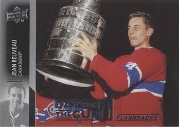 2021-22 Upper Deck - Day with the Cup Flashbacks #DCF-14 Jean Beliveau Front