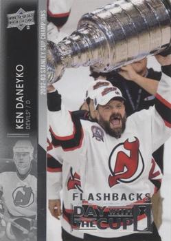 2021-22 Upper Deck - Day with the Cup Flashbacks #DCF-2 Ken Daneyko Front
