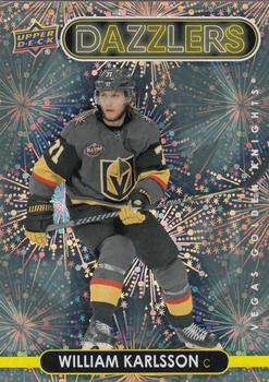 2021-22 Upper Deck - Dazzlers Orange #DZ-96 William Karlsson Front