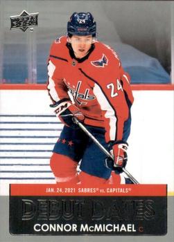 2021-22 Upper Deck - Debut Dates #DD-11 Connor McMichael Front