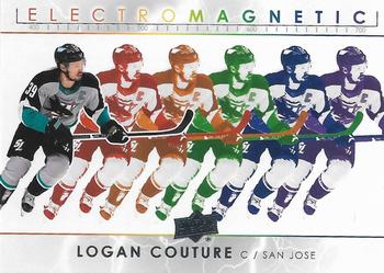 2021-22 Upper Deck - Electromagnetic #EM-28 Logan Couture Front