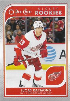 2021-22 Upper Deck - O-Pee-Chee Glossy Rookies #R-13 Lucas Raymond Front