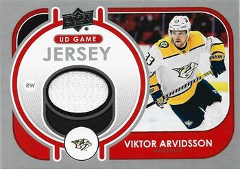 2021-22 Upper Deck - UD Game Jersey #GJ-AR Viktor Arvidsson Front