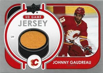 2021-22 Upper Deck - UD Game Jersey #GJ-GA Johnny Gaudreau Front