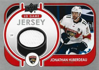 2021-22 Upper Deck - UD Game Jersey #GJ-JH Jonathan Huberdeau Front