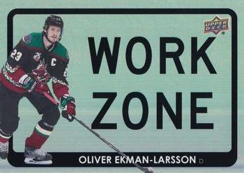 2021-22 Upper Deck - Work Zone #WZ-3 Oliver Ekman-Larsson Front