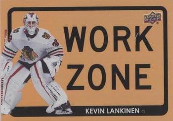 2021-22 Upper Deck - Work Zone #WZ-11 Kevin Lankinen Front
