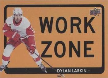 2021-22 Upper Deck - Work Zone #WZ-17 Dylan Larkin Front