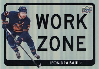2021-22 Upper Deck - Work Zone #WZ-19 Leon Draisaitl Front