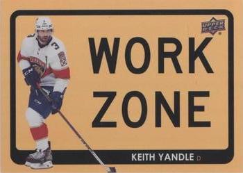 2021-22 Upper Deck - Work Zone #WZ-22 Keith Yandle Front