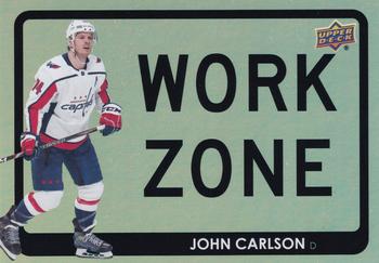 2021-22 Upper Deck - Work Zone #WZ-48 John Carlson Front