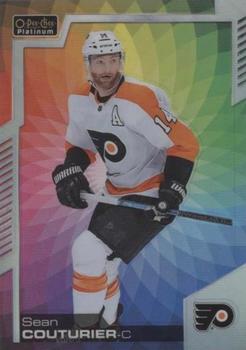 2020-21 O-Pee-Chee Platinum - Rainbow Color Wheel #64 Sean Couturier Front