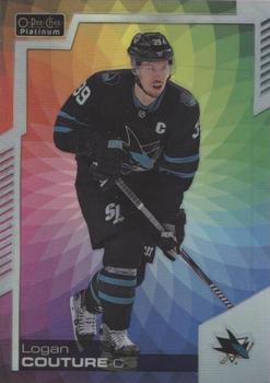 2020-21 O-Pee-Chee Platinum - Rainbow Color Wheel #79 Logan Couture Front
