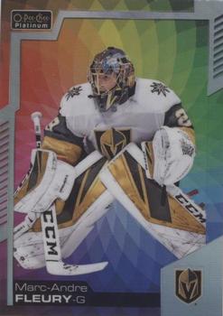 2020-21 O-Pee-Chee Platinum - Rainbow Color Wheel #124 Marc-Andre Fleury Front