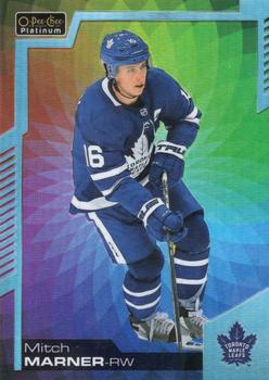 2020-21 O-Pee-Chee Platinum - Rainbow Color Wheel #144 Mitch Marner Front