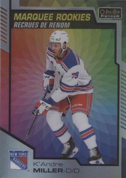 2020-21 O-Pee-Chee Platinum - Rainbow Color Wheel #195 K'Andre Miller Front