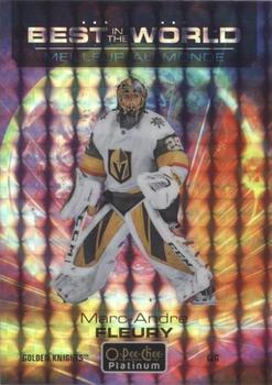 2020-21 O-Pee-Chee Platinum - Best in the World Mosaic #BW-2 Marc-Andre Fleury Front