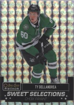 2020-21 O-Pee-Chee Platinum - Sweet Selections Mosaic #SS-1 Ty Dellandrea Front