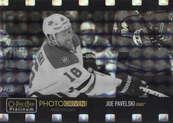 2020-21 O-Pee-Chee Platinum - Photo Driven Mosaic #PD-8 Joe Pavelski Front