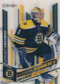 2021-22 O-Pee-Chee - 3-D Marquee Rookies #3D-JS Jeremy Swayman Front