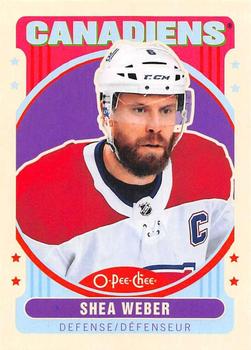 2021-22 O-Pee-Chee - Retro Blank Back #NNO Shea Weber Front