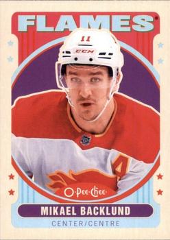 2021-22 O-Pee-Chee - Retro Blank Back #NNO Mikael Backlund Front
