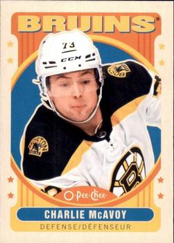 2021-22 O-Pee-Chee - Retro Blank Back #NNO Charlie McAvoy Front