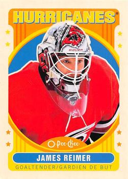 2021-22 O-Pee-Chee - Retro Blank Back #NNO James Reimer Front