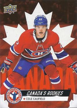 2022 Upper Deck National Hockey Card Day Canada #CAN-1 Cole Caufield Front